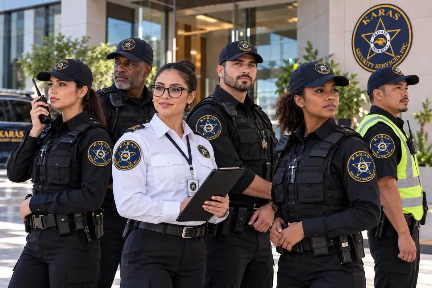 the KARAS team in uniform